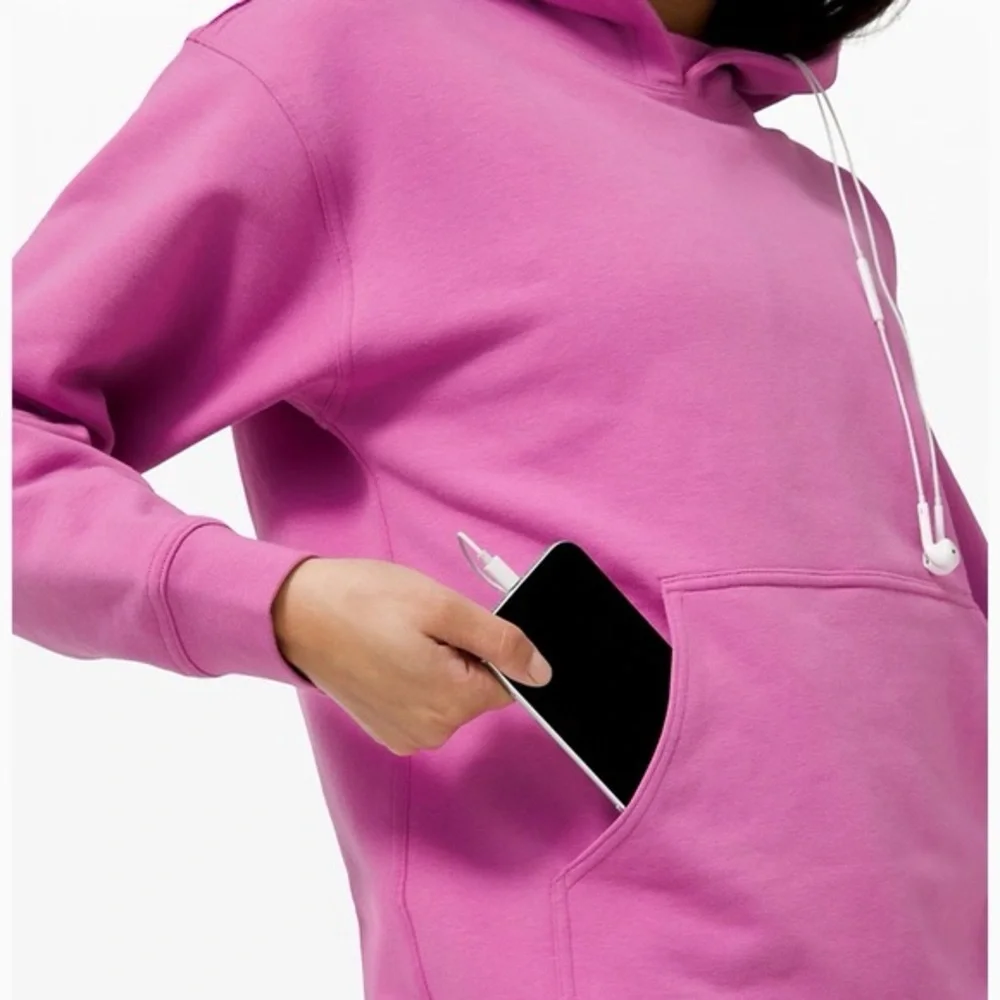 Lululemon All Yours Hoodie in Magenta Glow - Picture 2 of 14